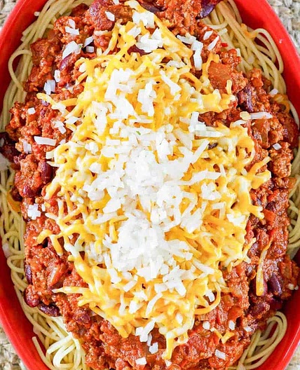 Steak and Shake 5 way Chili