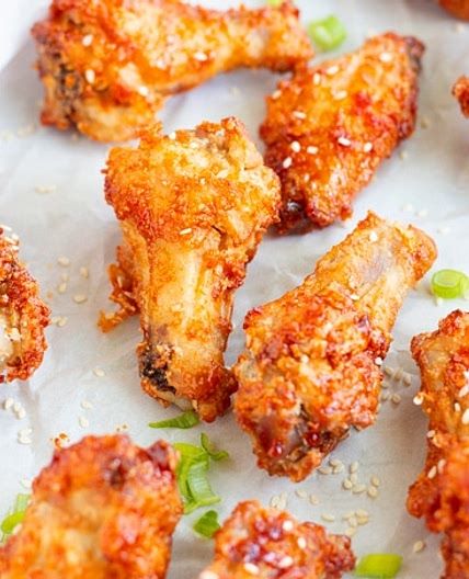 Korean Air Fried Chicken Wings