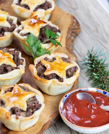 Mini Holiday Meat Pies