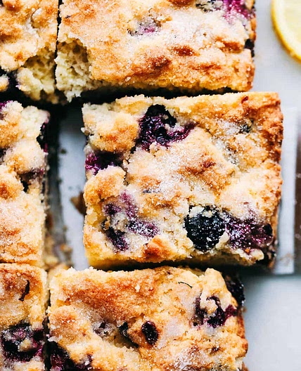 Blueberry Buttermilk Breakfast Cake