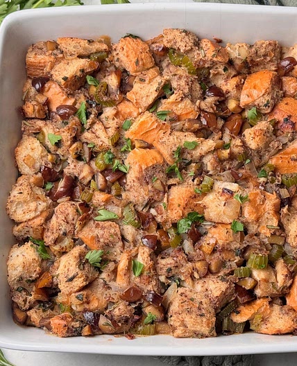 Vegan Chestnut Stuffing