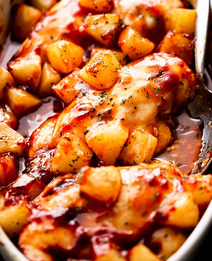 Pineapple Barbecue Chicken