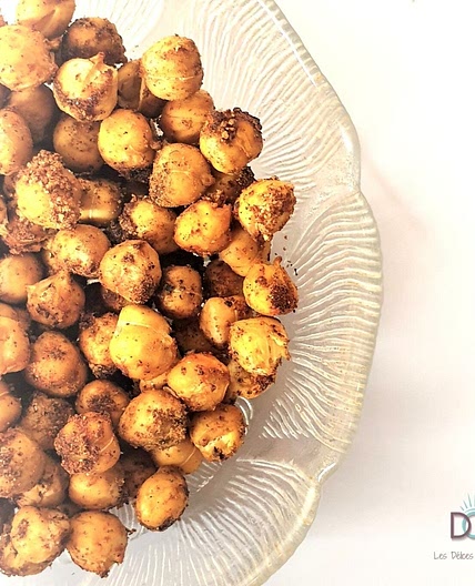 POIS CHICHES ROTIS A L'AIR FRYER