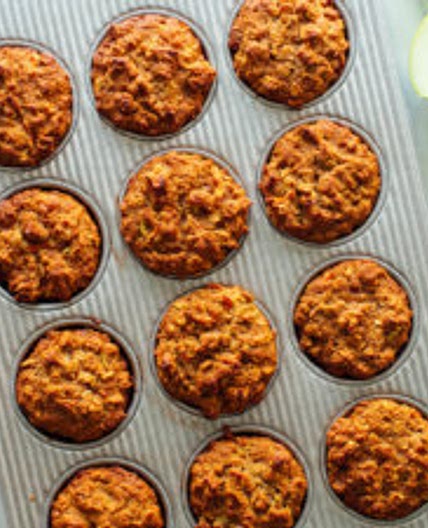 Apple & Carrot "Superhero" Muffins