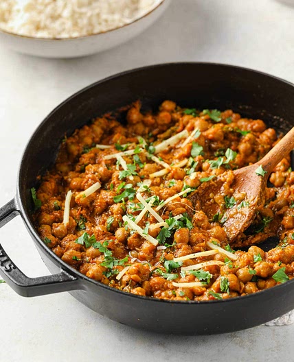 Authentic Chana Masala (Indian Chickpea Curry)