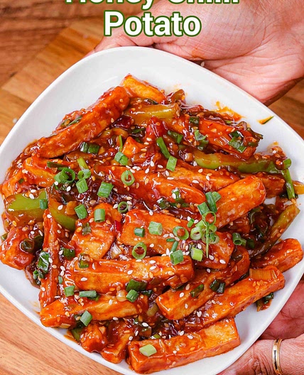 Honey Chilli Potato Recipe - Street Style with Secret Tips