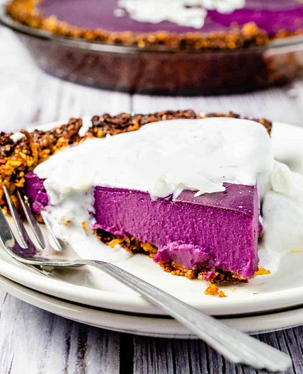 Vegan Purple Sweet Potato Pie Recipe