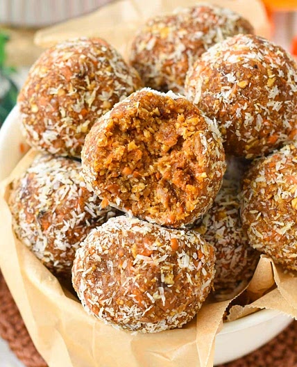 Carrot Cake Energy Balls
