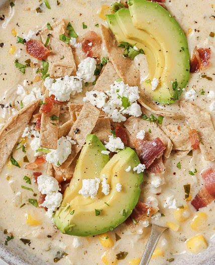 Mexican Street Corn White Chicken Chili Recipe (Easy)