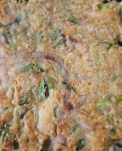 Turkey Kimchi Pancakes