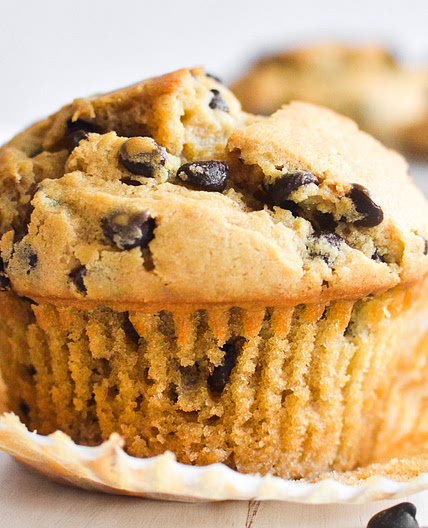 Chocolate Chip Peanut Butter Muffins