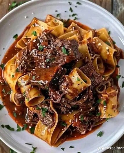 Short Rib Ragu & Papperalle Noodle Recipe
