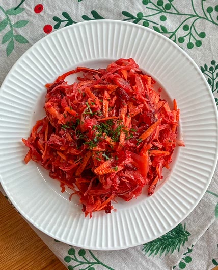 10 Min German Sauerkraut Salad (old-fashioned)