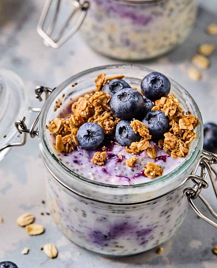 Blueberry Overnight Oats