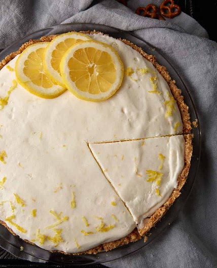 No-Bake Lemon Chiffon Pie