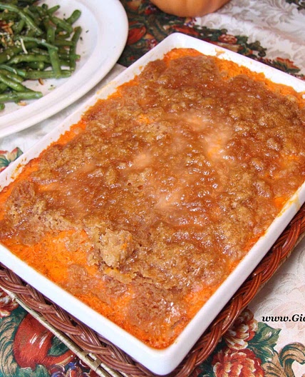Whipped Sweet Potatoes and Bananas with Honey