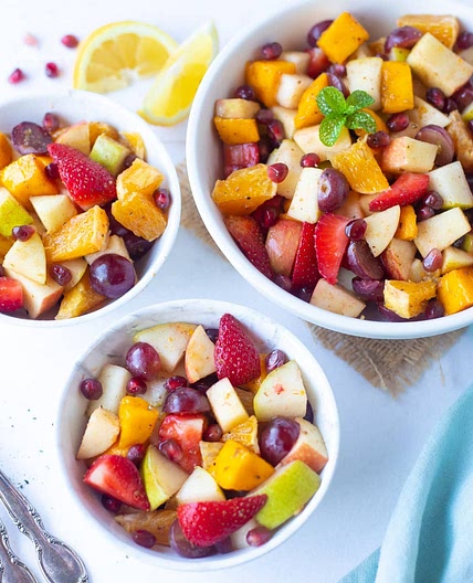 Fruit Chaat (Fruit Salad with Chaat Masala)