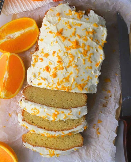 Low Carb Orange Cake Loaf