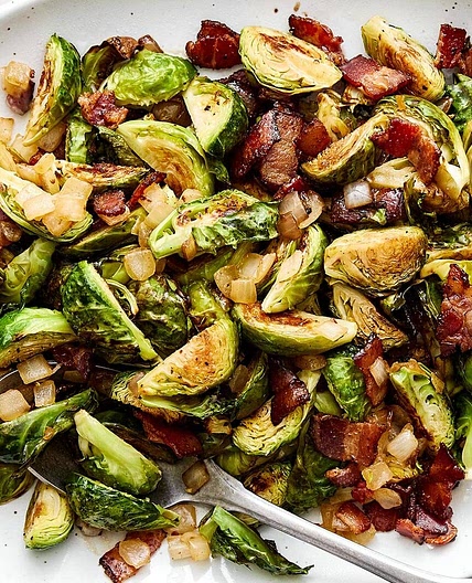 Balsamic Bacon Brussels Sprouts