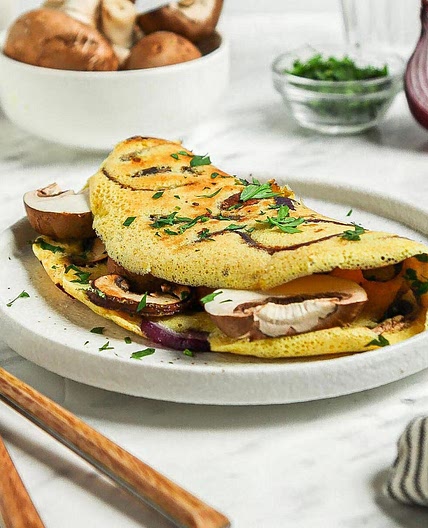 Vegan Chickpea Omelette