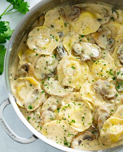 Mushroom Ravioli Sauce