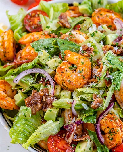BLT Shrimp Salad