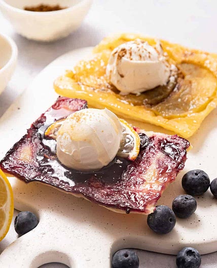 Puff Pastry Fruit Tarts