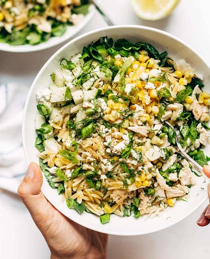 Zippy Orzo Summer Salad