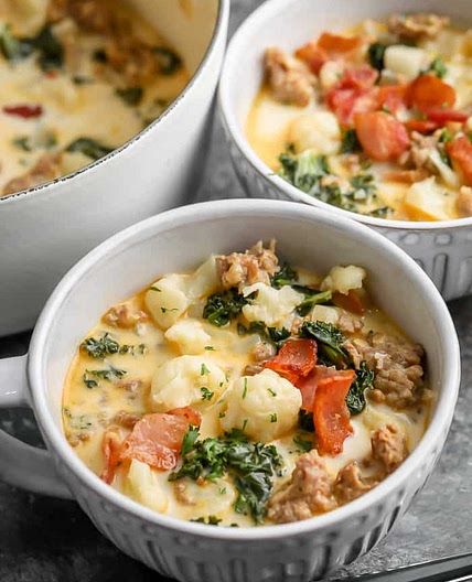 Keto Zuppa Toscana Soup