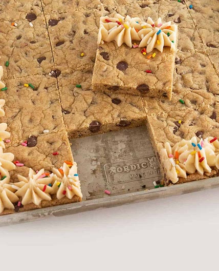 Chewy Sheet Pan Cookie Cake