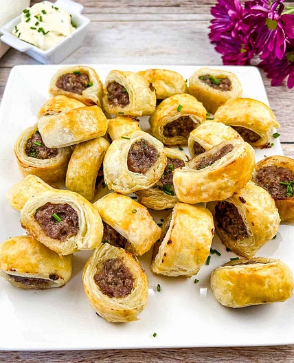 Puff Pastry Sausage Rolls