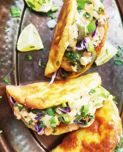 Keto Fish Tacos with Bang Bang