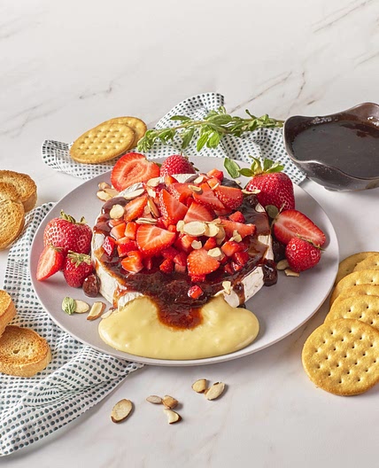 Strawberry Baked Brie