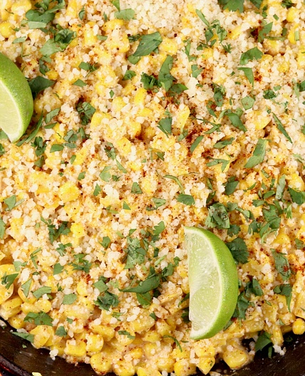 Skillet Mexican Street Corn