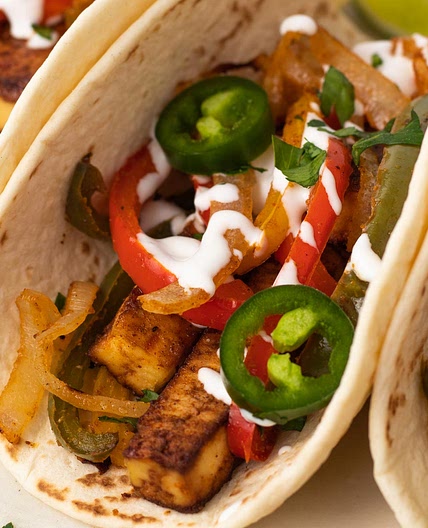 Tofu Fajitas