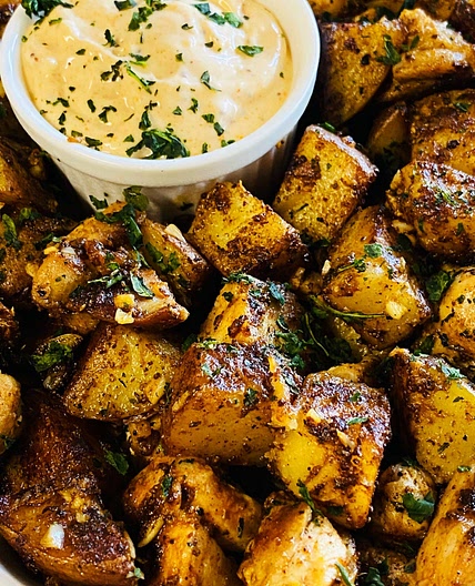 Blackstone Old Bay Chicken and Potatoes