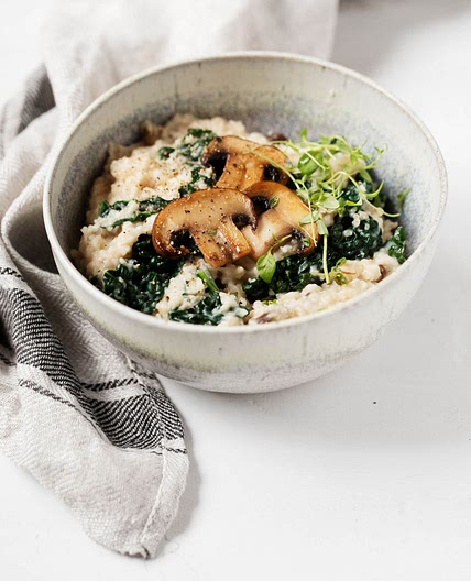 Savory Steel Cut Oatmeal