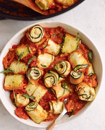Zucchini Ricotta Roll-Ups