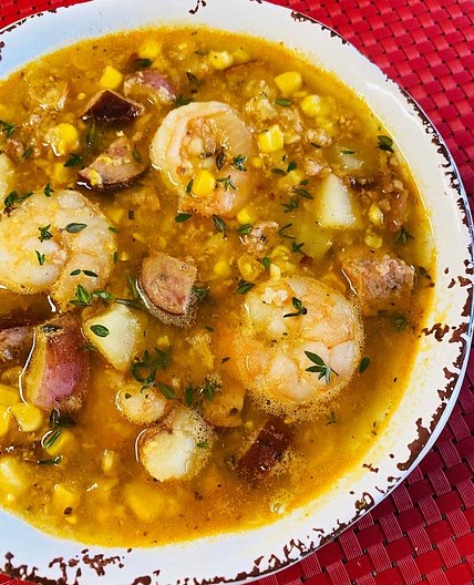 Cajun Shrimp Boil Soup