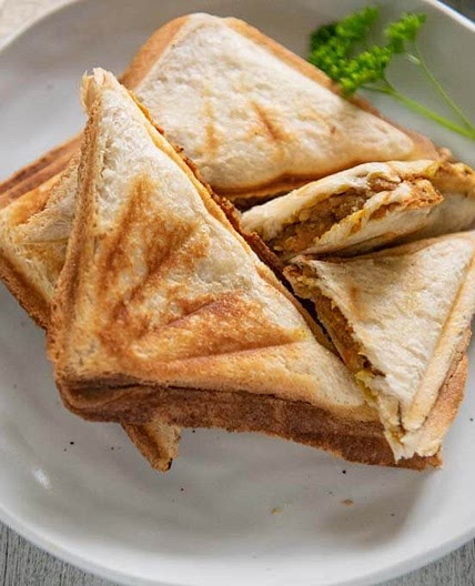 Japanese Curry Jaffles