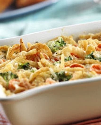 Swiss Cheese Vegetable Casserole