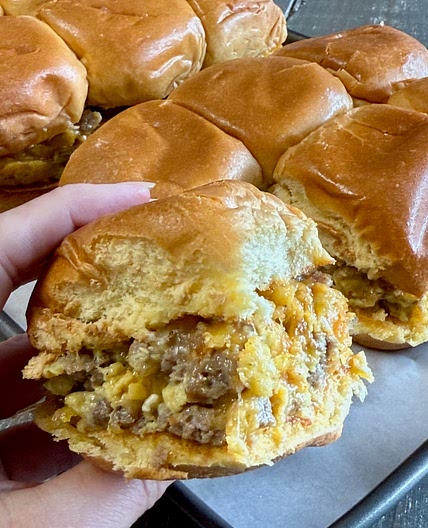 Breakfast Sloppy Joe Sliders