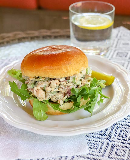 Classic Chickpea "Chicken" Salad