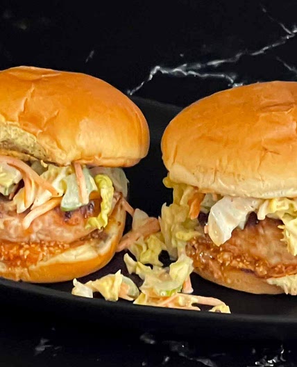 Carolina Grilled Chicken Burgers Recipe