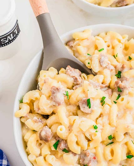 Sausage Mac and Cheese
