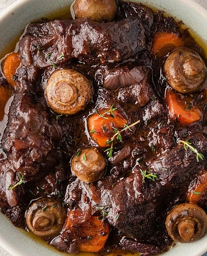 Bœuf Bourguignon Halal