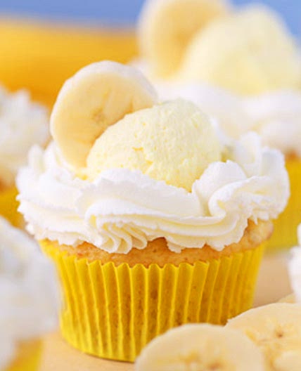 Banana Cream Pie Cupcakes