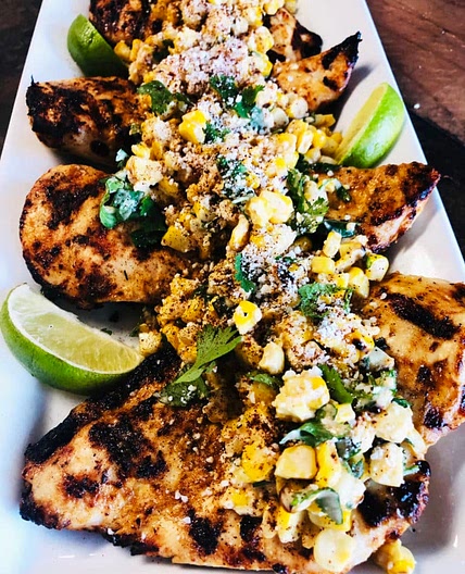 Blackstone Loaded Street Corn Chicken