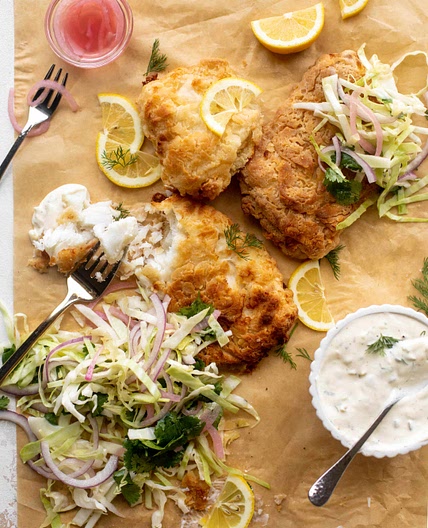 Beer Battered Air Fryer Fish