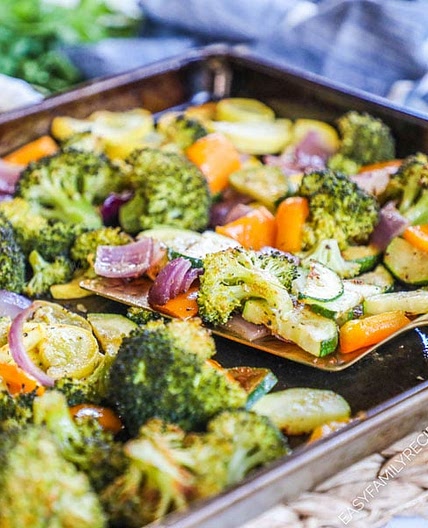 Cajun Oven Roasted Vegetables